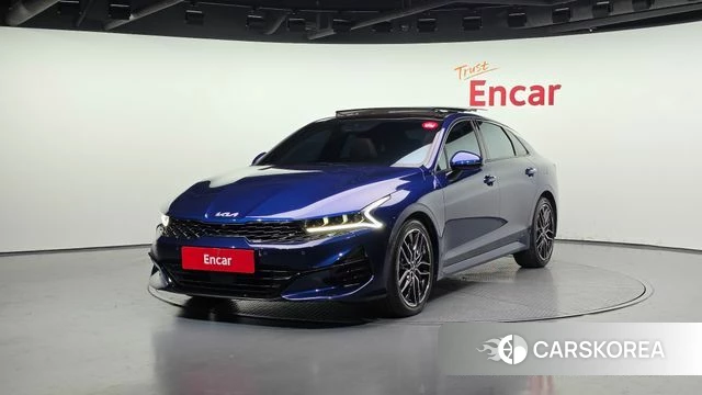 Kia K5 3rd generation 2021 Синий из Кореи