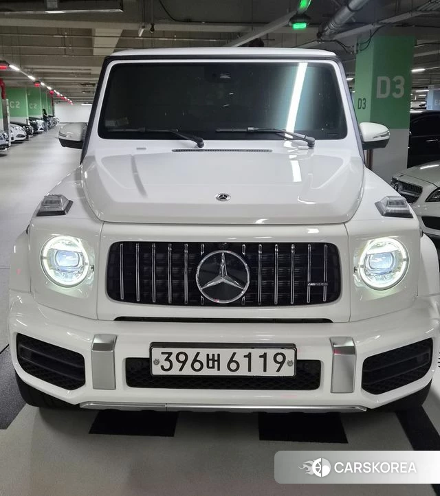 Mercedes-Benz G-Class W463b 2022 Белый из Кореи