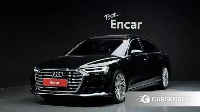 Audi A8 (D5) 2021 Черный из Кореи