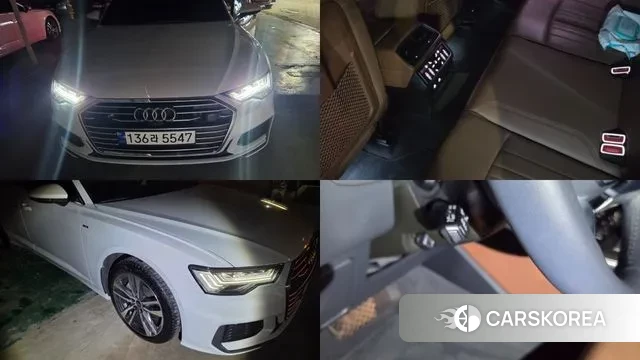 Audi A6 (C8) 2023 Белый из Кореи