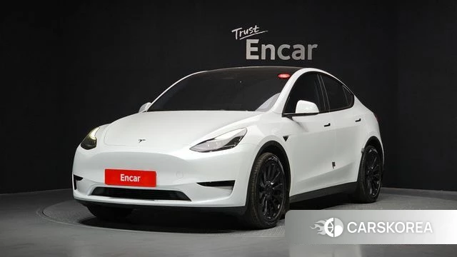 Tesla Model Y 2024 Белый из Кореи
