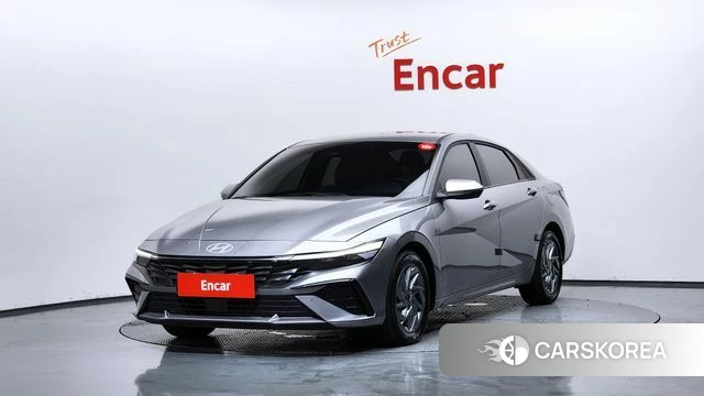 Hyundai The New Avante (CN7) 2025 Серебристо-серый из Кореи