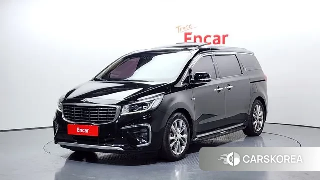 Kia The New Carnival 2019 Черный из Кореи