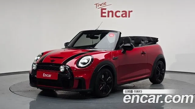 Mini Cooper S Convertible 2023 Красный из Кореи