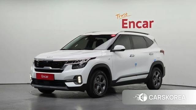 Kia Seltos 2022 Белый из Кореи