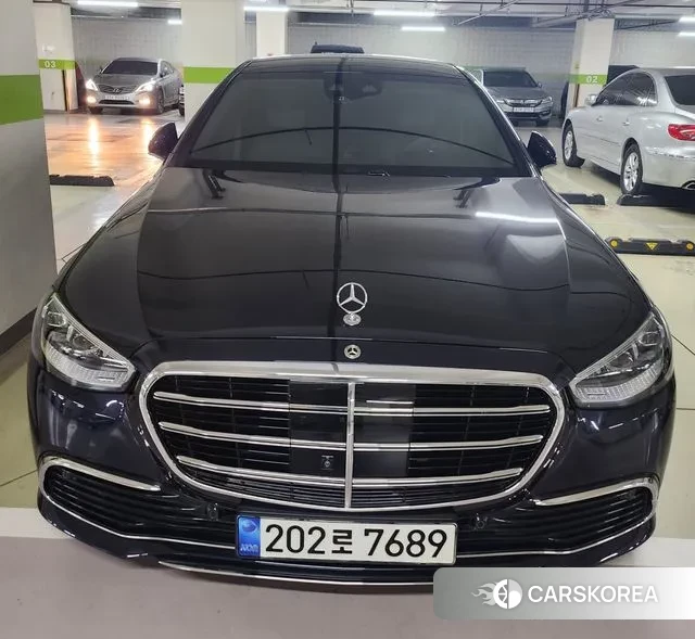 Mercedes-Benz S-Class W223 2022 Синий из Кореи
