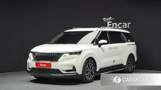 Kia Carnival 4th generation 2021 Белый из Кореи