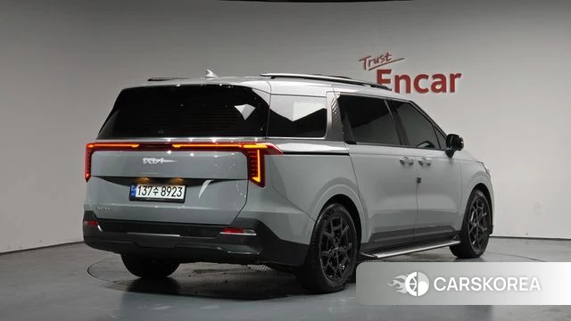 Kia The New Carnival 4th Generation 2024 Серебристо-серый из Кореи