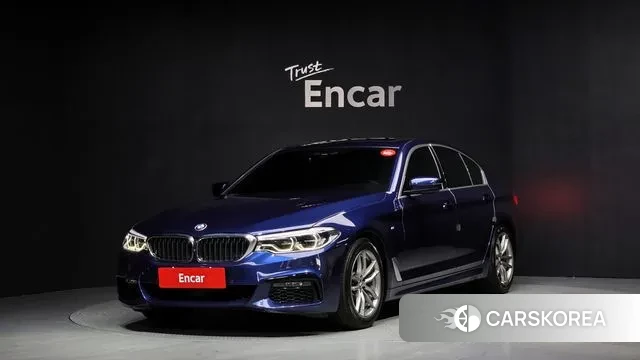 BMW 5 Series (G30) 2019 Синий из Кореи