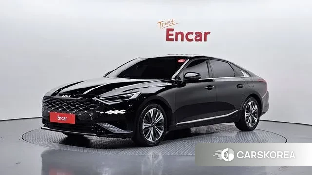 Kia K8 Hybrid 2022 Черный из Кореи
