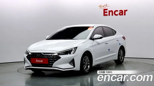 Hyundai The New Avante AD 2019 Белый из Кореи