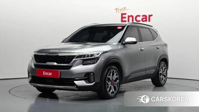Kia Seltos 2022 Серый из Кореи