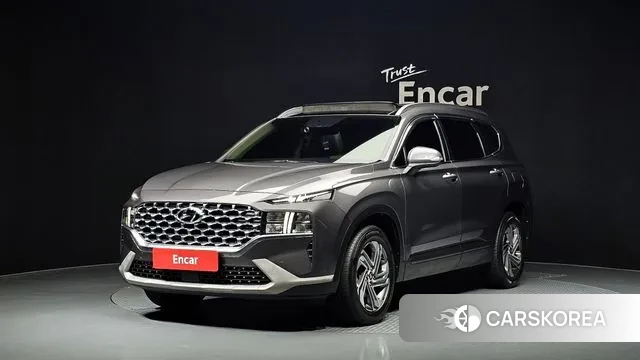 Hyundai The New Santa Fe 2020 Серый из Кореи
