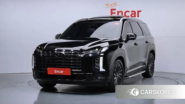 Hyundai The New Palisade 2023 Черный из Кореи