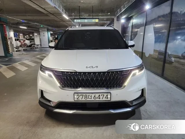 Kia Carnival 4th generation 2023 Белый из Кореи
