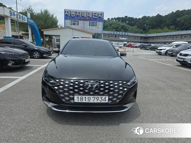 Hyundai The New Grandeur IG Hybrid 2021 Черный из Кореи