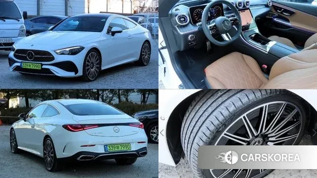 Mercedes-Benz CLE-Class C236 2025 Белый из Кореи