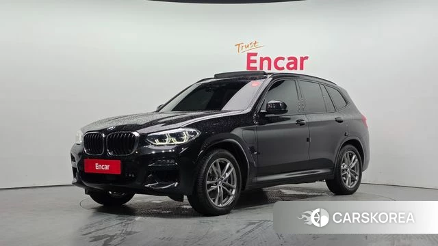 BMW X3 (G01) 2021 Черный из Кореи