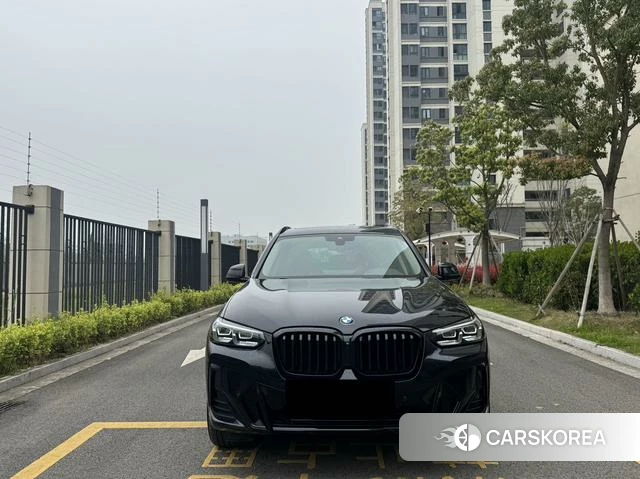 BMW X3 2022 Черный из Китая
