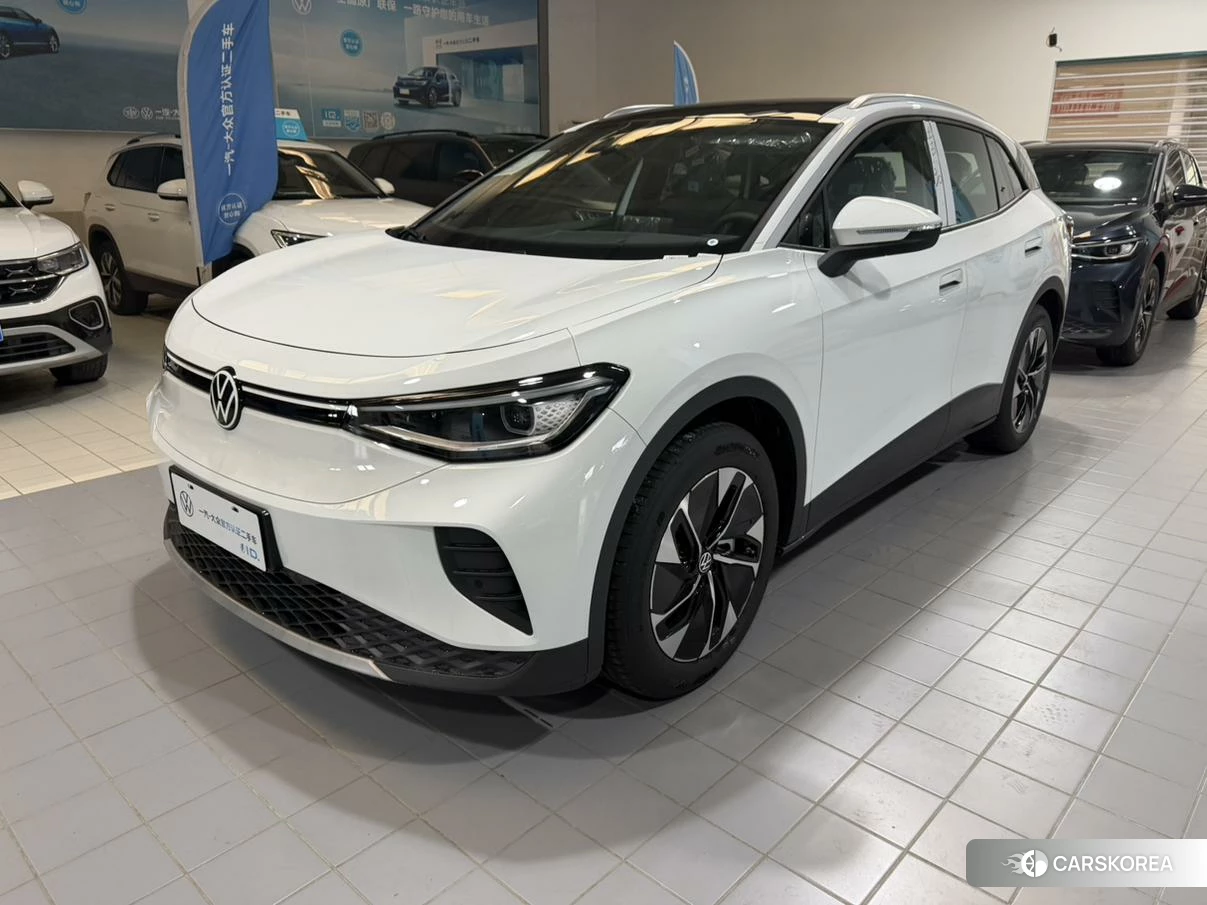 Volkswagen ID.4 CROZZ 2025 Белый из Китая