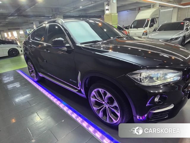 BMW X6 (F16) 2018 Черный из Кореи