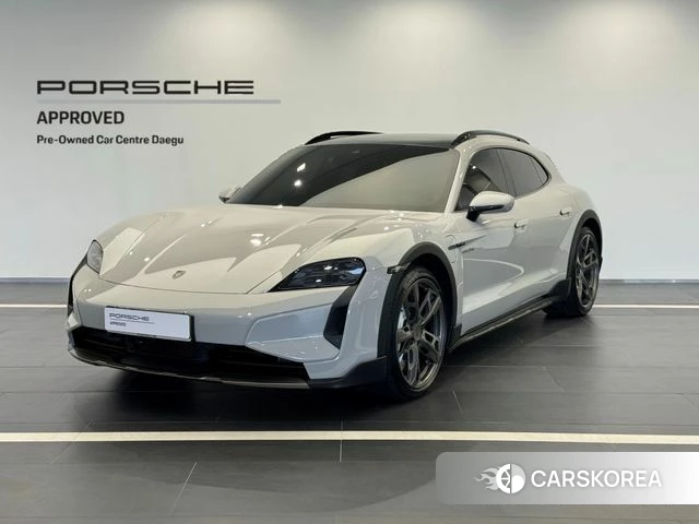 Porsche Taycan 2024 Серебристо-серый из Кореи
