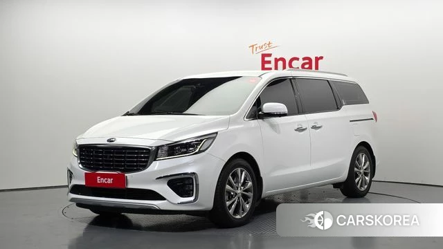 Kia The New Carnival 2018 Белый из Кореи