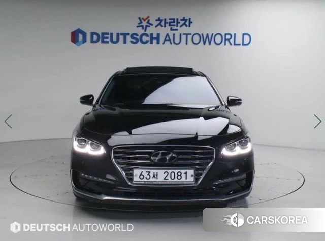 Hyundai Grandeur IG 2019 Черный из Кореи
