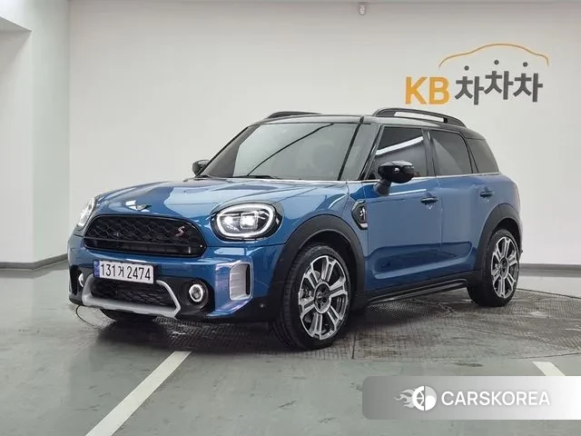 Mini Cooper S Countryman 2023 Синий из Кореи
