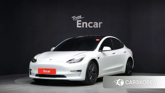 Tesla Model 3 2022 Белый из Кореи