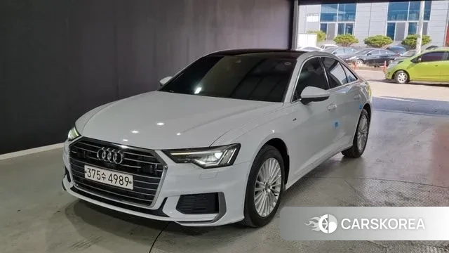 Audi A6 (C8) 2020 Белый из Кореи