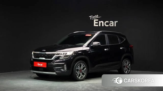 Kia Seltos 2019 Черный из Кореи