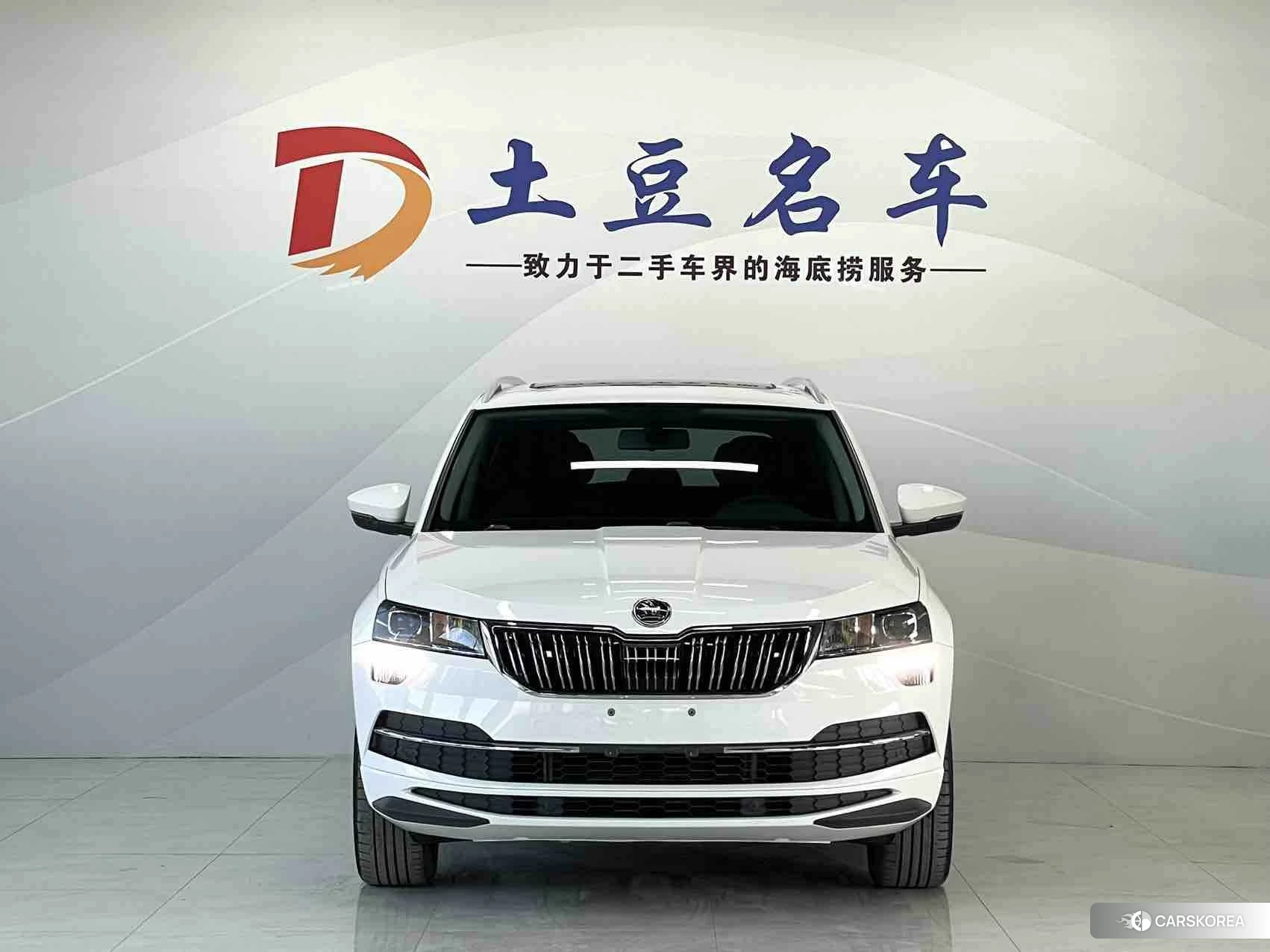 Skoda Krok 2021 Белый из Китая