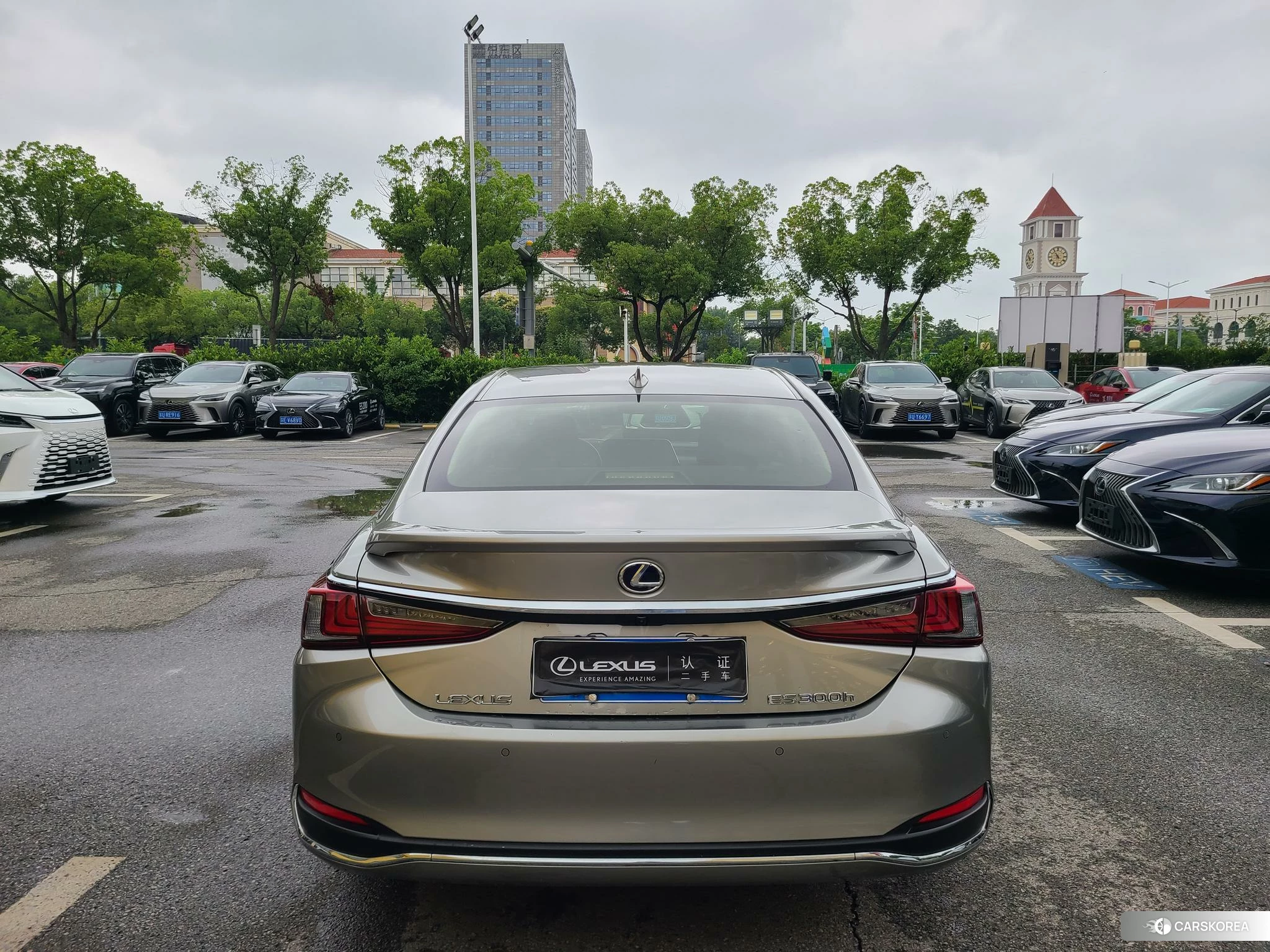 Lexus ES 2021 Серебристо-серый из Китая
