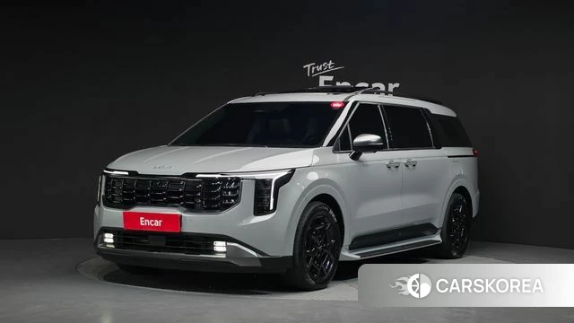 Kia The New Carnival 4th Generation 2024 Серебристо-серый из Кореи