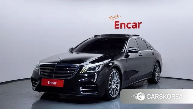 Mercedes-Benz S-Class W222 2018 Черный из Кореи