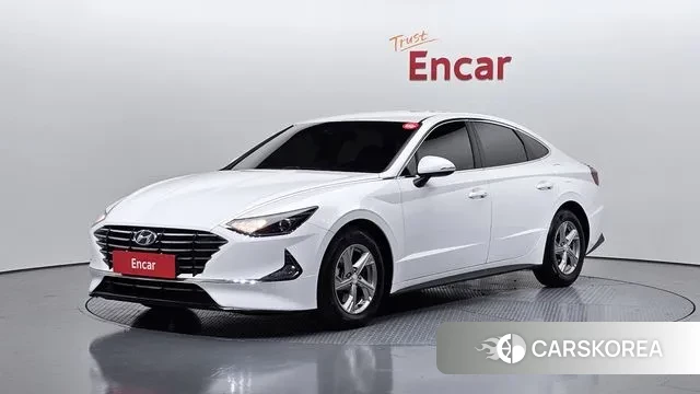 Hyundai Sonata (DN8) 2019 Белый из Кореи