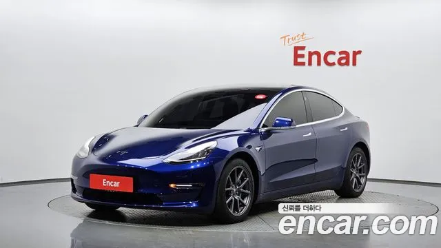 Tesla Model 3 2019 Синий из Кореи
