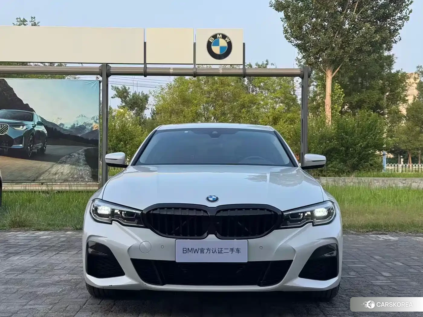 BMW 3 series 2021 Белый из Китая