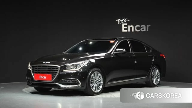 Genesis G80 2018 Черный из Кореи