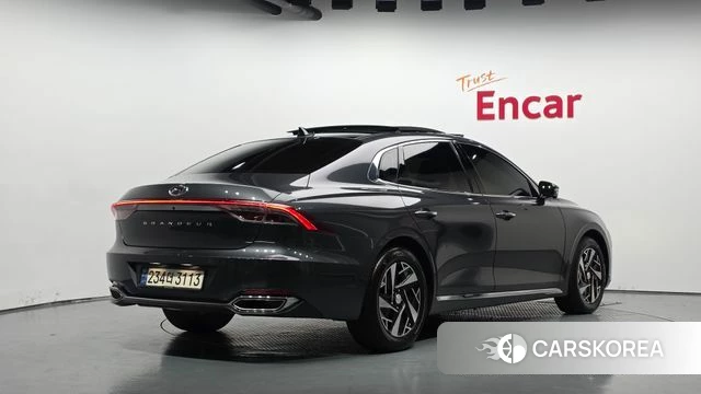 Hyundai The New Grandeur IG Hybrid 2021 Серый из Кореи