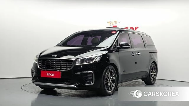Kia The New Carnival 2018 Черный из Кореи