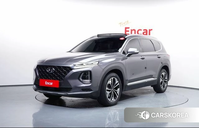 Hyundai Santa Fe TM 2019 Серый из Кореи