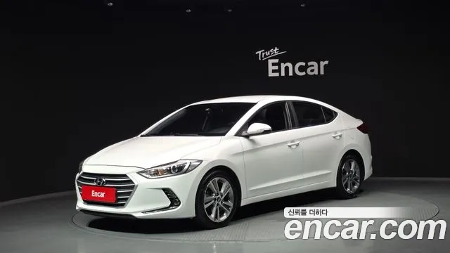 Hyundai Avante AD 2018 Белый из Кореи