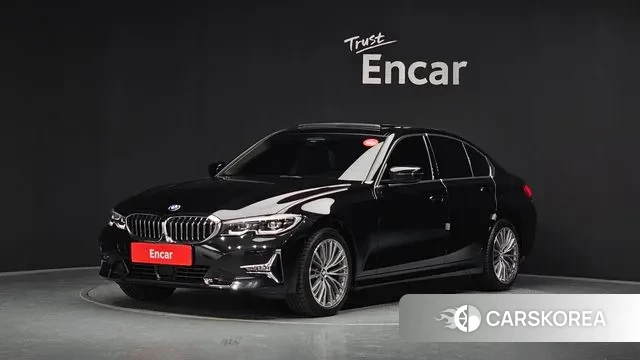 BMW 3 Series (G20) 2021 Черный из Кореи