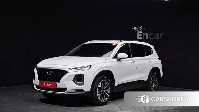 Hyundai Santa Fe TM 2018 Белый из Кореи