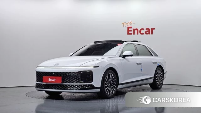 Hyundai Grandeur Hybrid (GN7) 2025 Белый из Кореи