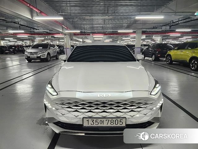 Kia K8 2022 Белый из Кореи