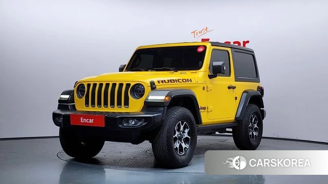 Jeep Wrangler (JL) 2021 Желтый из Кореи
