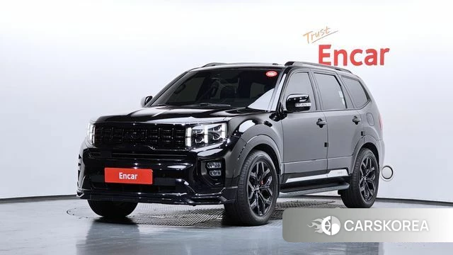 Kia Mohave Master 2023 Черный из Кореи